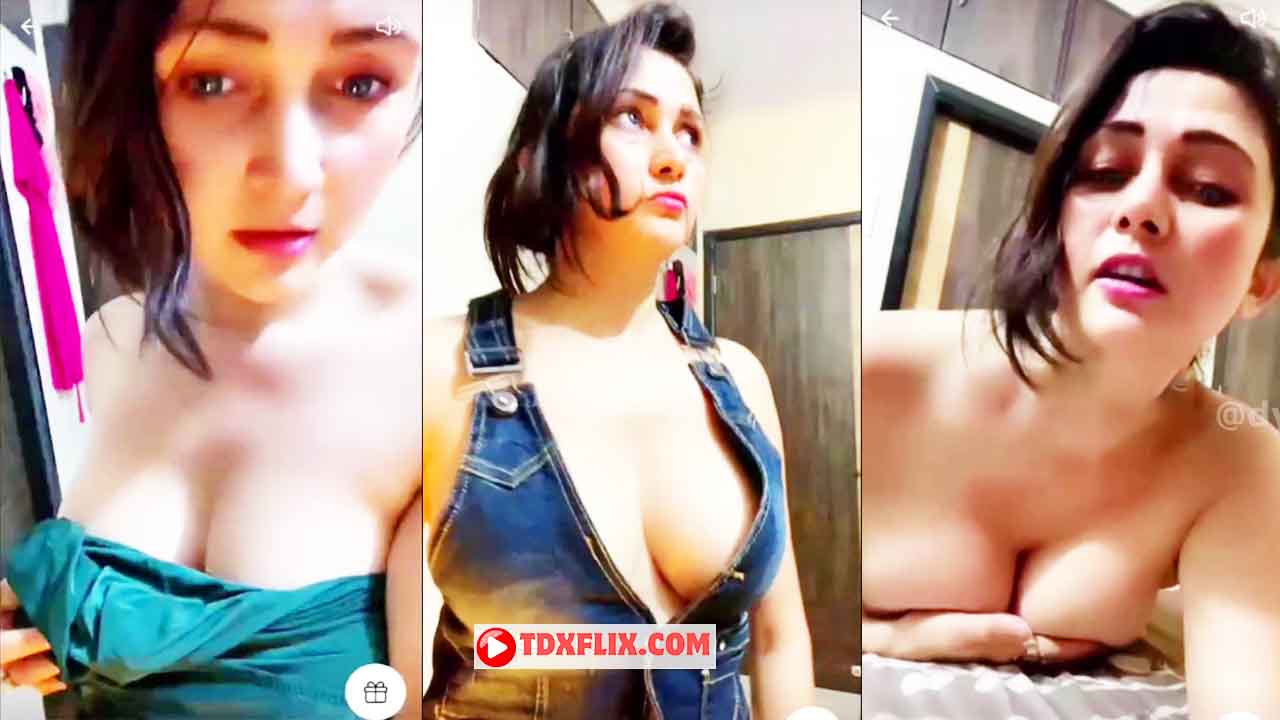 Pinky UrSonababu Sexy Boobs Expose in Bed Hot Video